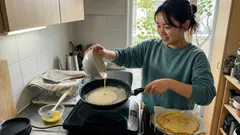 薄焼きパンケーキを毎回きれいに焼くコツ：生地づくりから“最初の1枚”まで